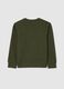 Children's oversized green pure cotton sweatshirt_1