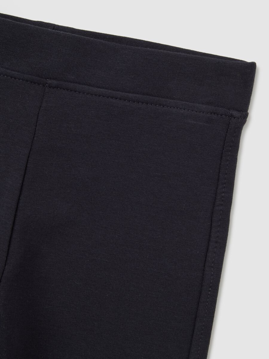 Set felpa pantalone multicolor da bimba in misto cotone regular fit_2