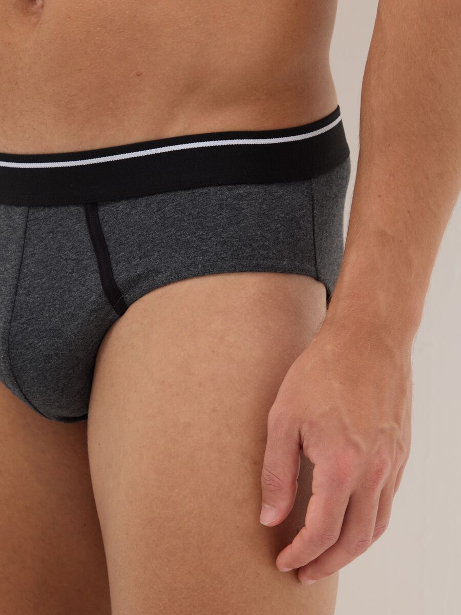 Tripack slip multicolor in cotone elasticizzato regular fit_3