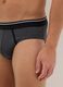 Tripack of multicolour stretch cotton regular fit briefs_3