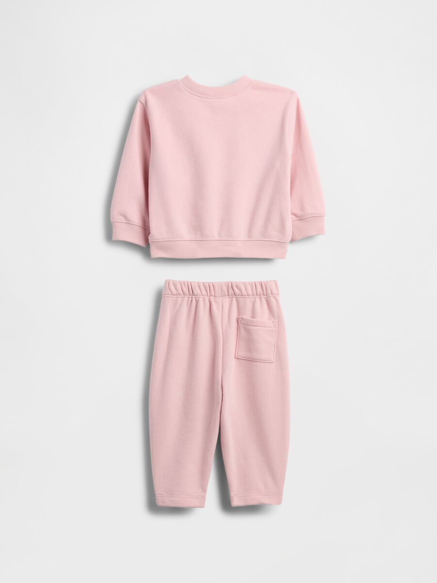 Pink Cotton Blend Newborn Set_1