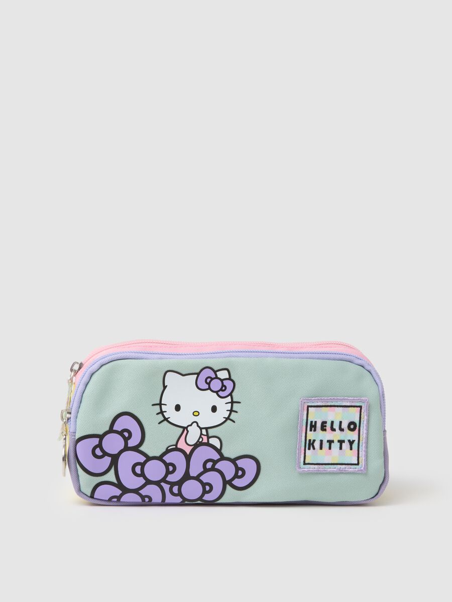 Multicolour girl’s pencil case featuring Hello Kitty_0