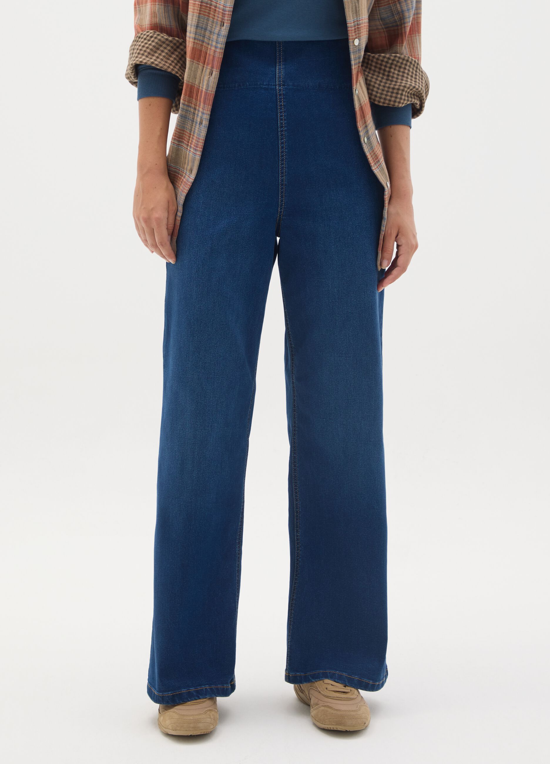 Blue Stretch Maternity Jeans