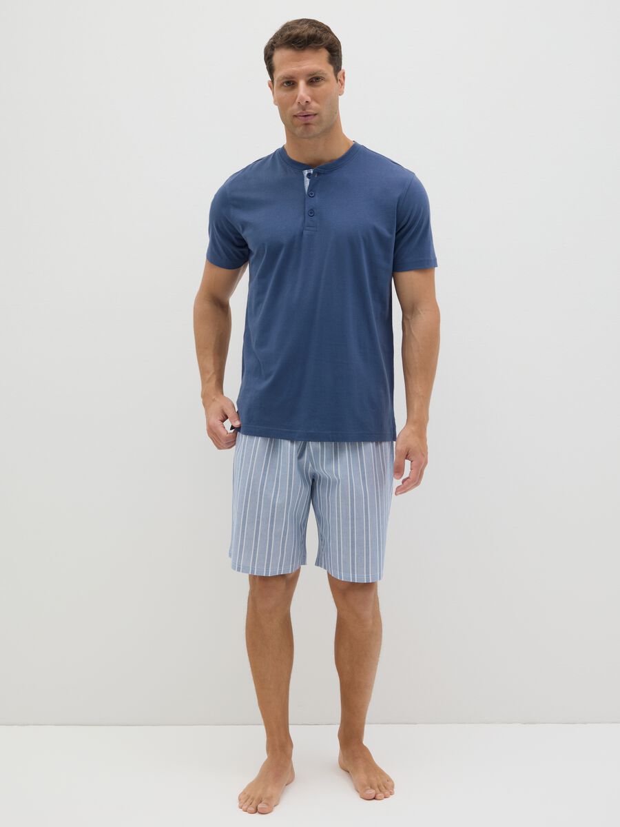 Blue Short Cotton Pyjamas by Ovs_0