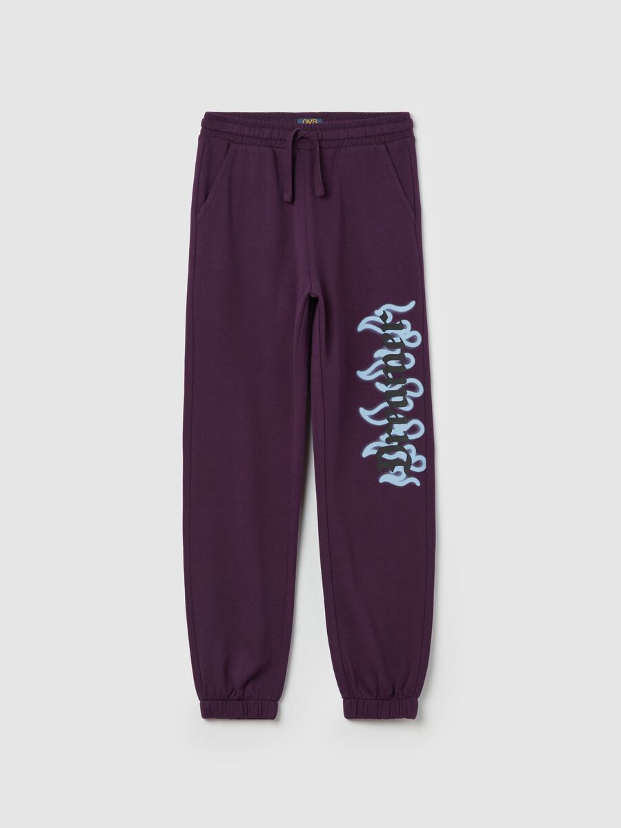 Joggers with gothic "Dreamer" print_3