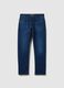 Regular fit blue denim jeans_4