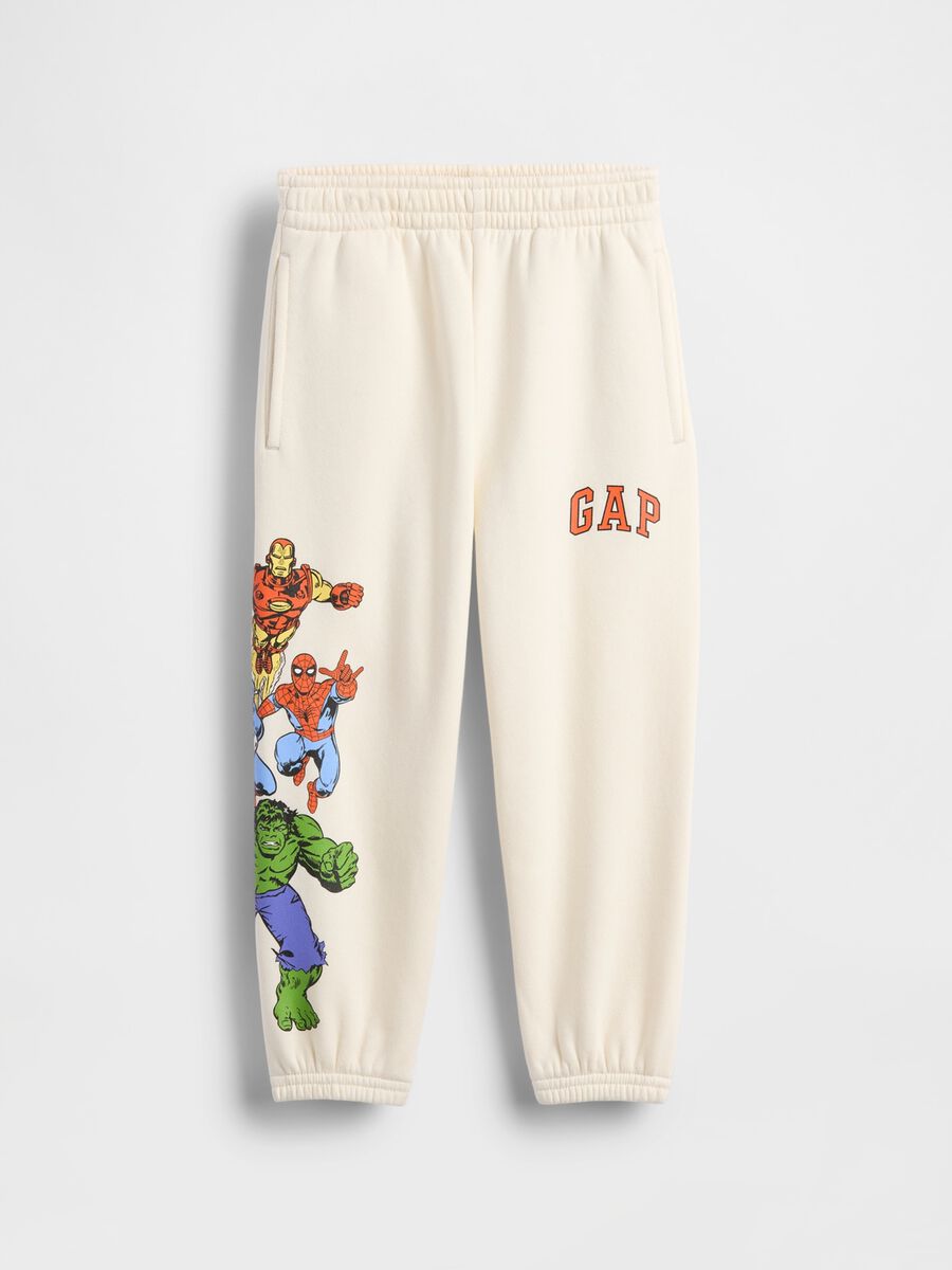 White Trousers with Print_0