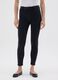 Women's skinny jeans in stretch black denim_1
