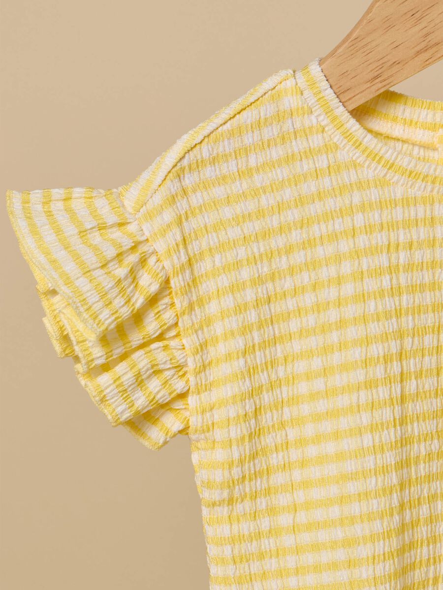 Crepe striped blouse_1