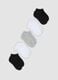Multipack of five multicolour organic cotton ankle socks for boys_0