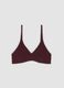 Reggiseno a triangolo viola in cotone organico elasticizzato_4