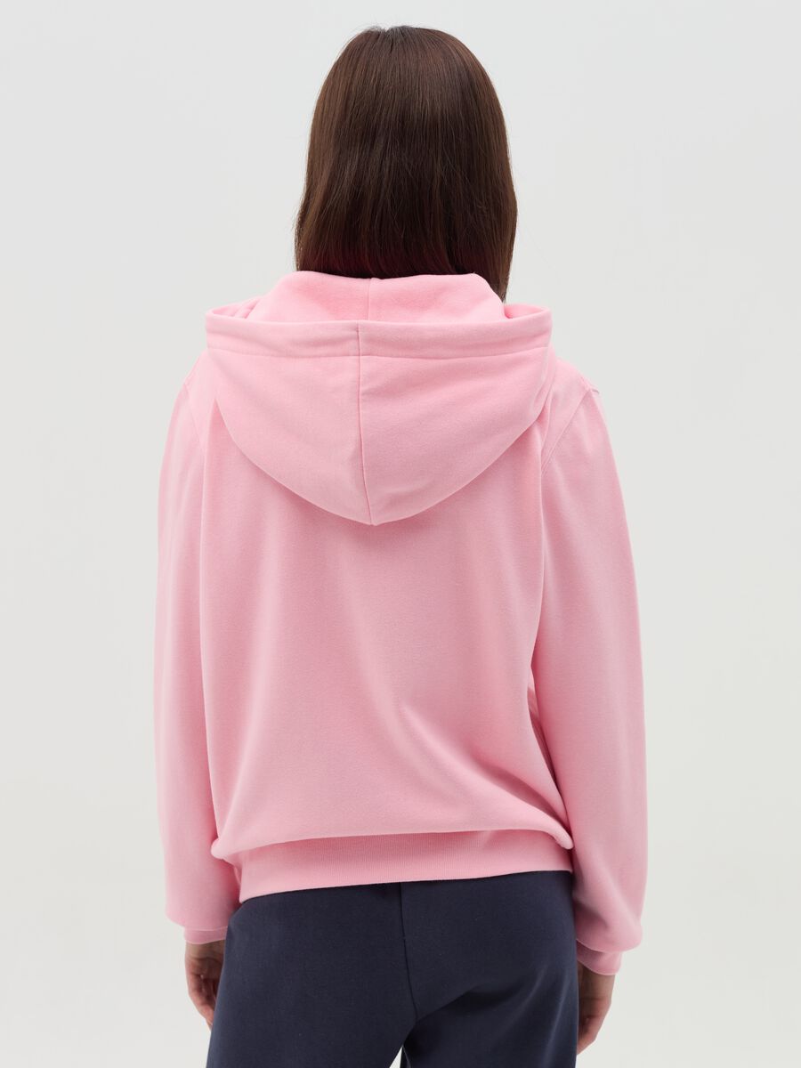 Hooded sweatshirt with zip closure_2
