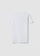 White pure cotton boys&rsquo; T-shirt, regular fit_1