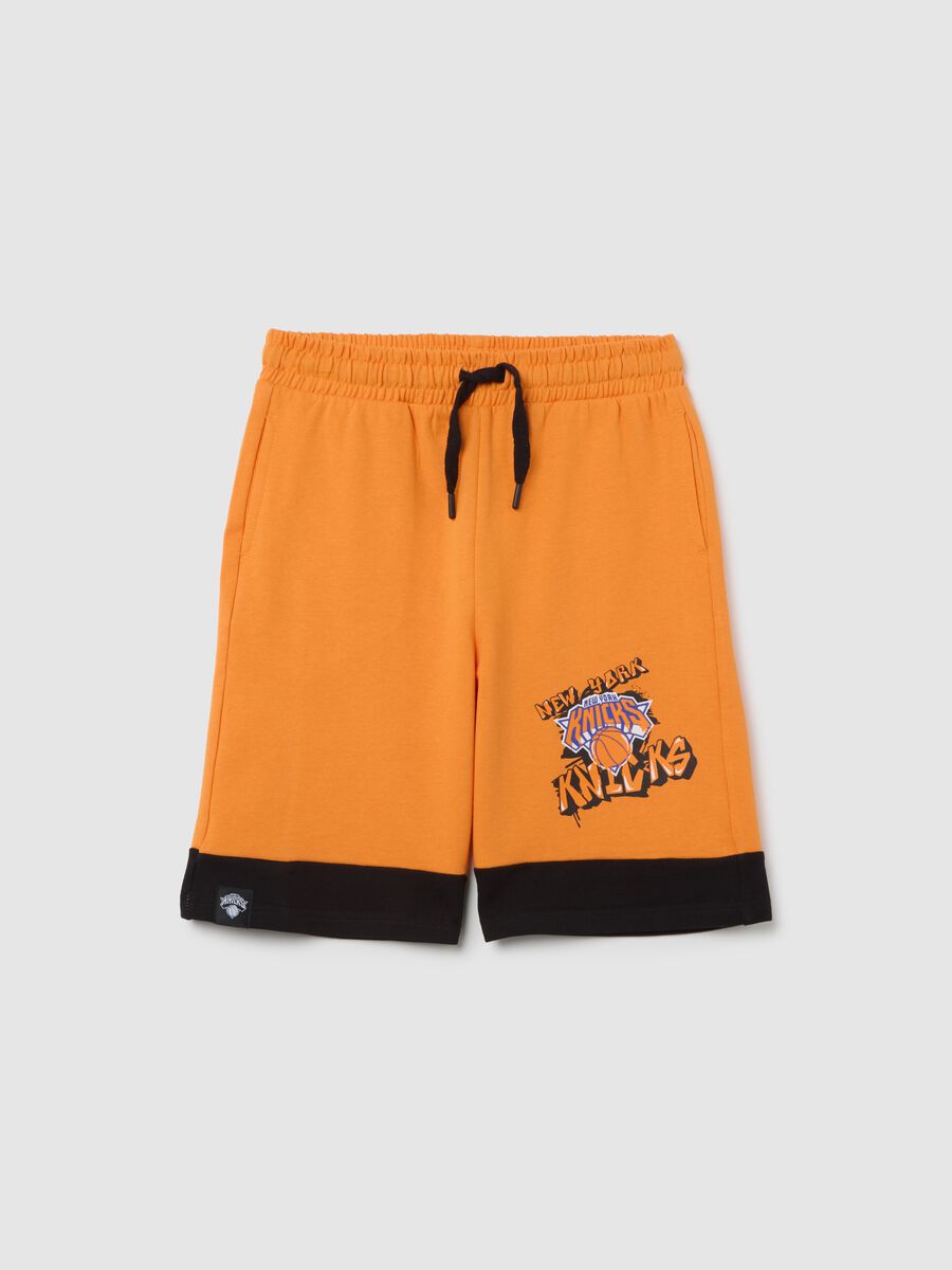 OVS Kids Orange Cotton Shorts_0