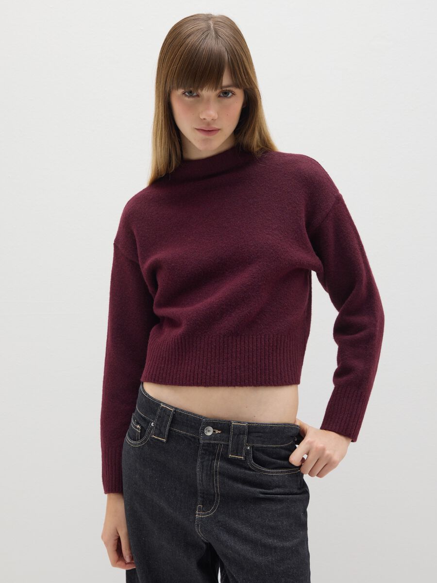 Heavy Purple Pullover_0