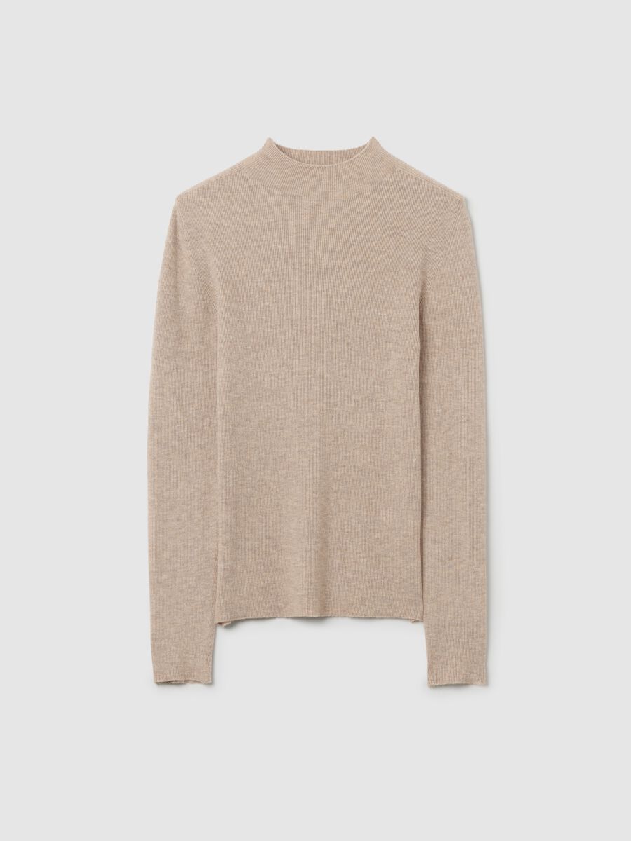 Maglione beige regular fit_4