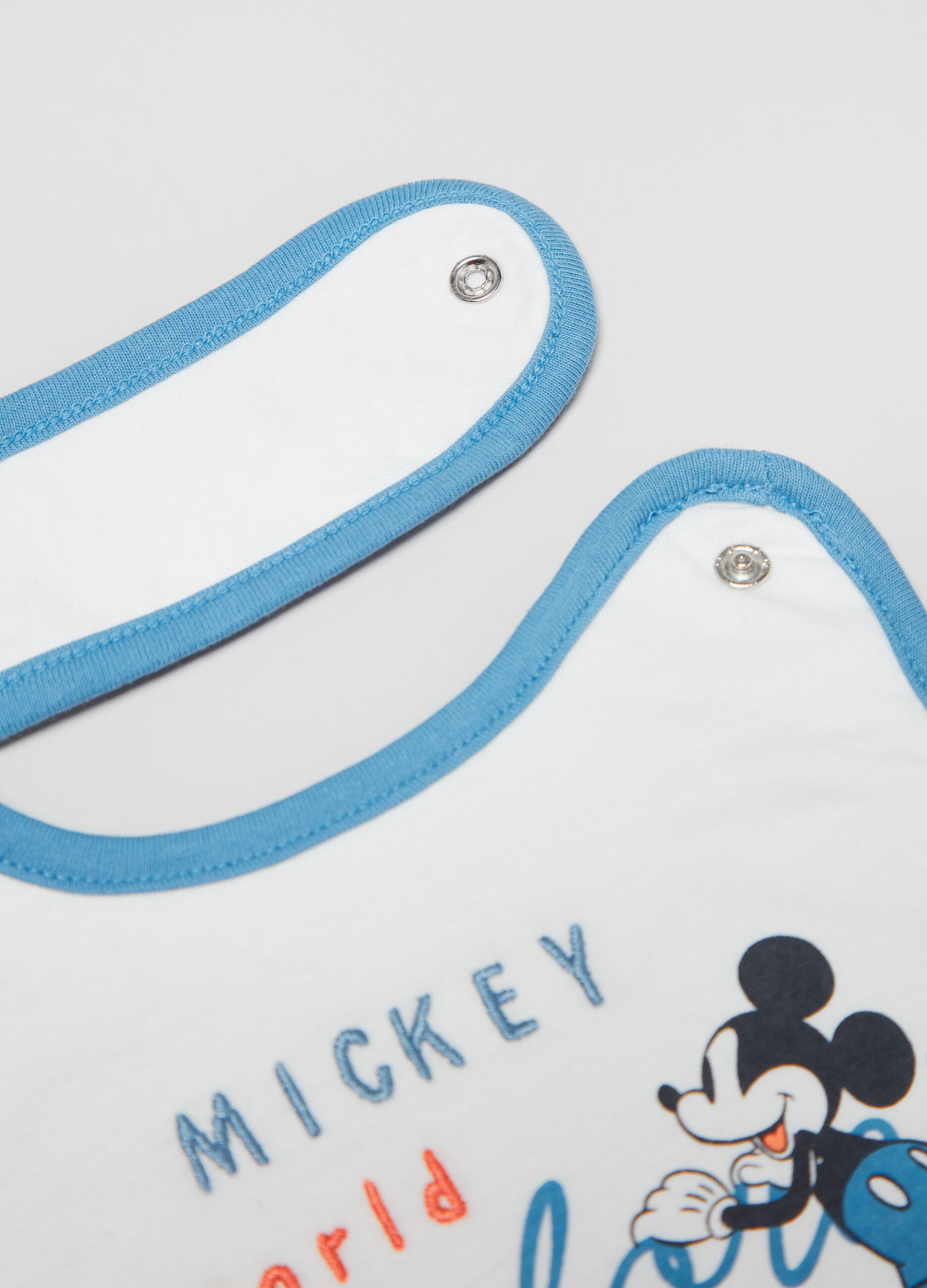 Bib with Disney Baby Mickey Mouse print