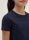 Girls' blue cotton blend T-shirt regular fit_2