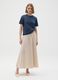 Blue T-shirt in pure Italian cotton regular fit_0