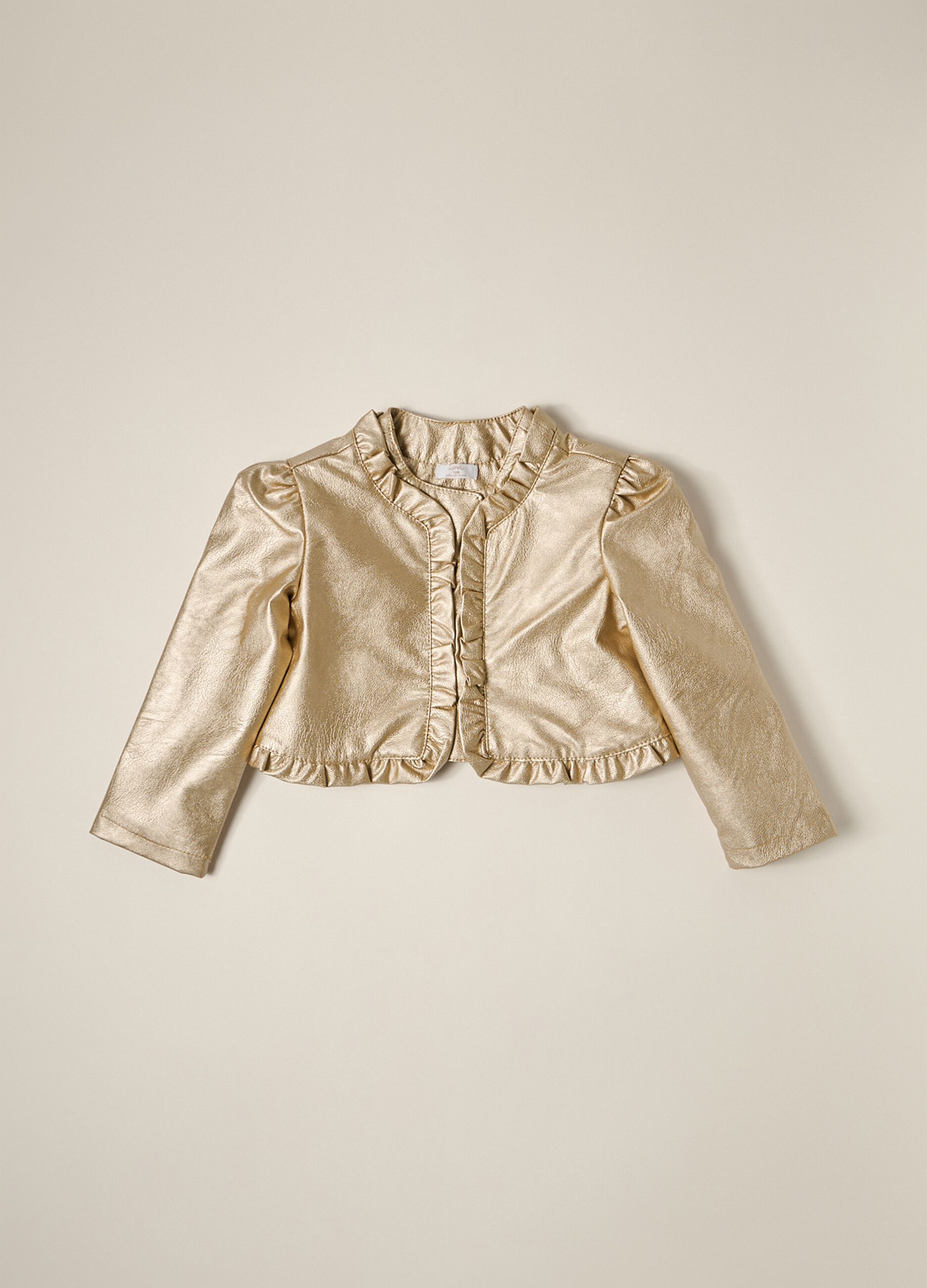 Giacca in eco pelle IANA neonata