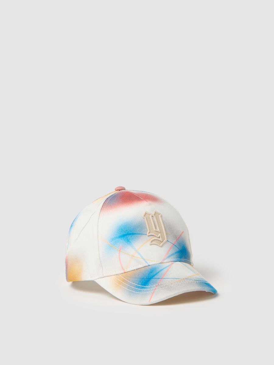 Multicolour Pure Cotton Baseball Cap OVS Kids_0
