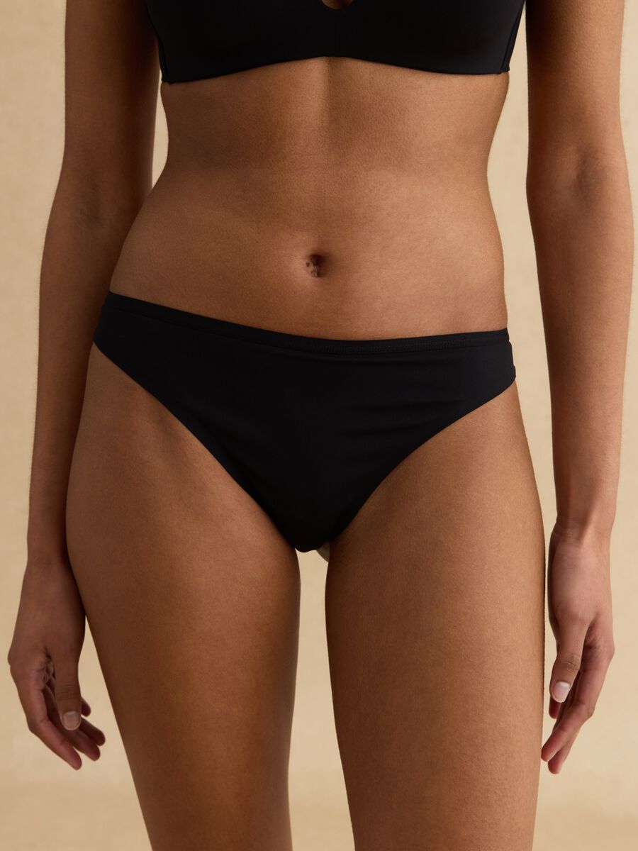 Black Brazilian Slim Fit Briefs_1