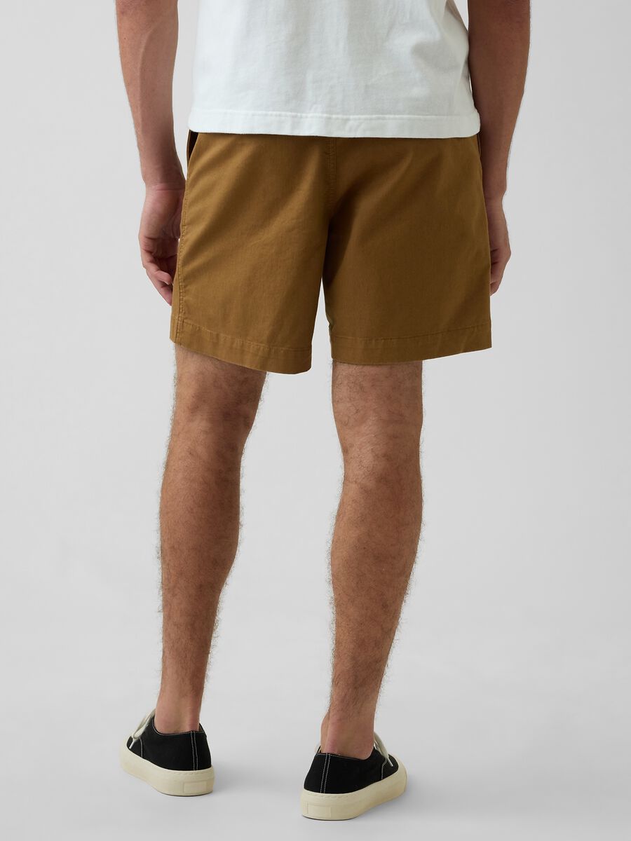Stretch cotton shorts_2