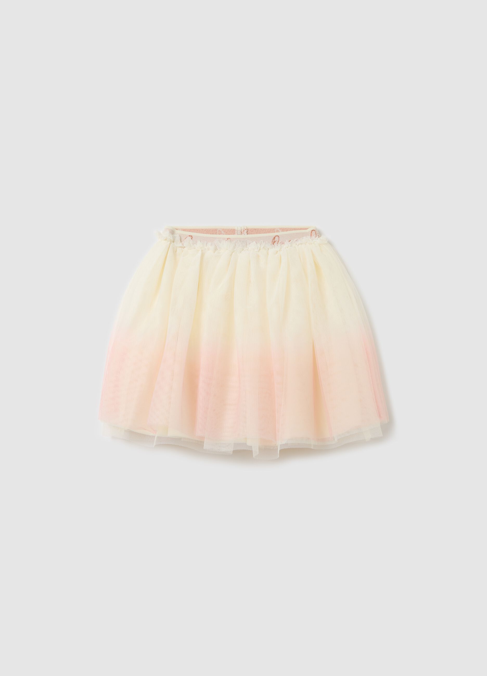 Gonna in tulle degradé