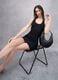 Black Backless Mini Dress_1