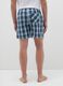 Men's multicolour pure cotton regular fit pyjama shorts_2