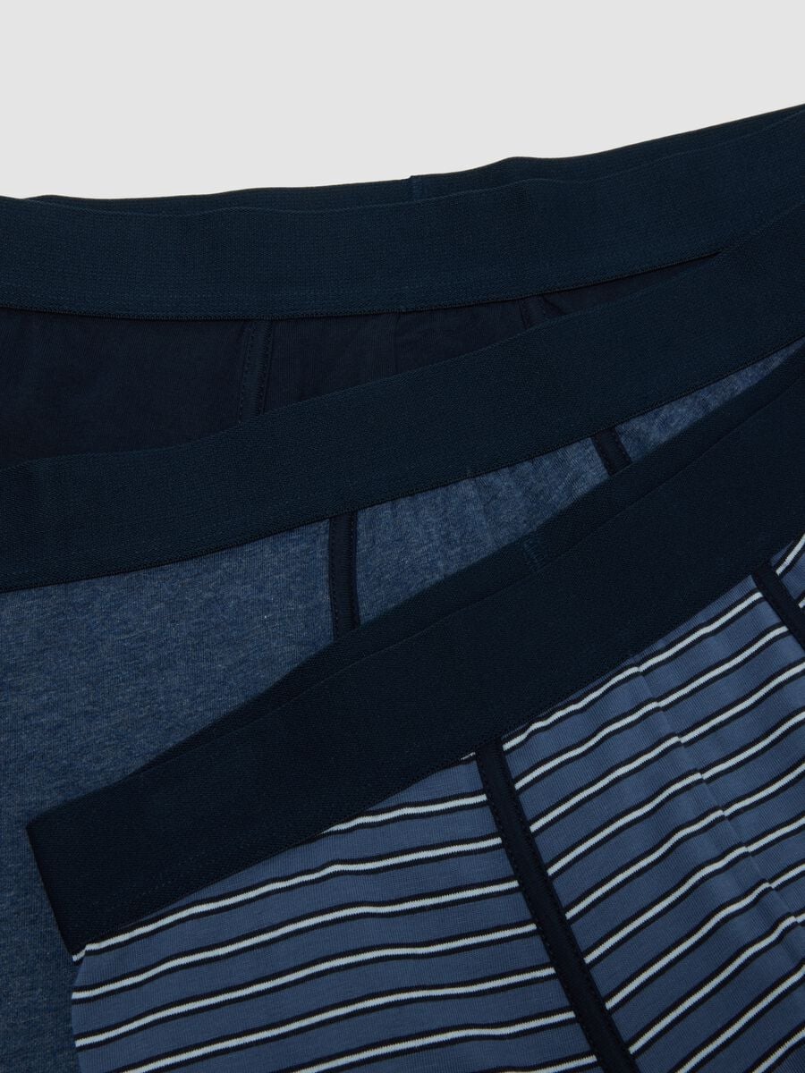 Multipack of five multicolour organic stretch-cotton boxers_1