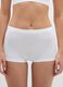 White Stretch Fabric Boxers Regular Fit_1