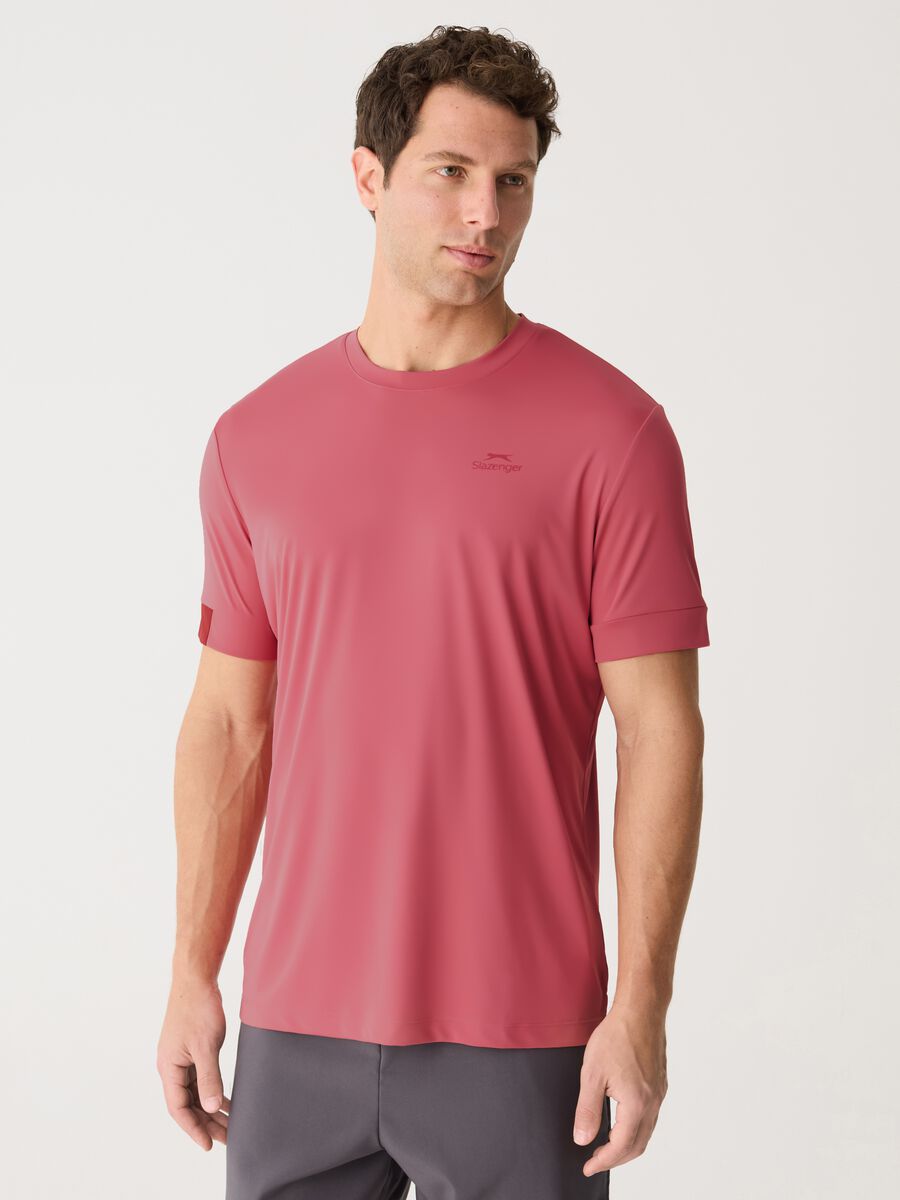 SLAZENGER T-shirt in technical fabric_0