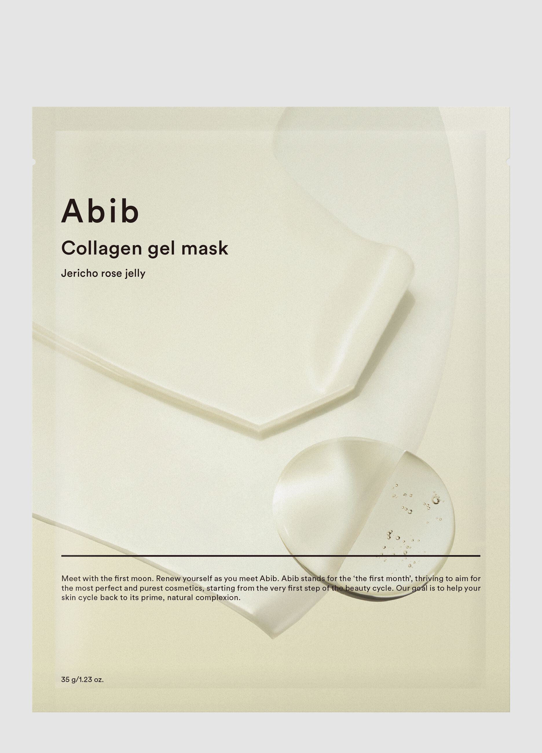 ABIB Jericho Rose Jelly Collagen Gel Mask 35g - Korean Skincare