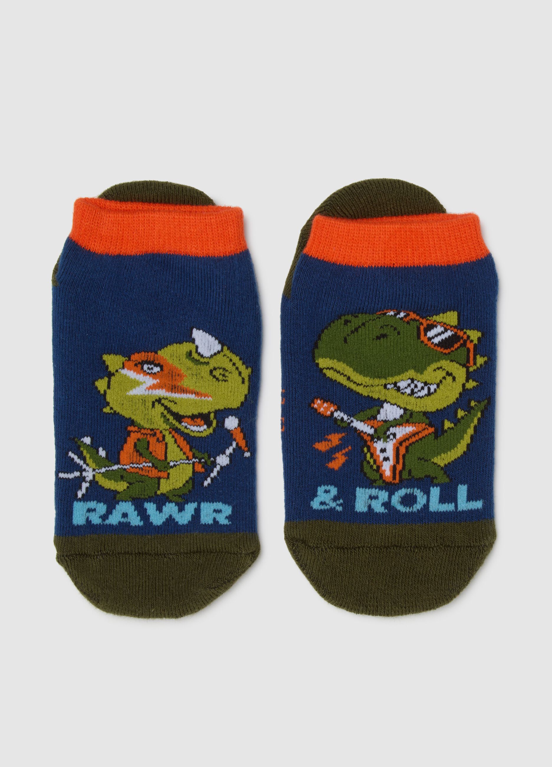 Multicolour cotton blend children's socks