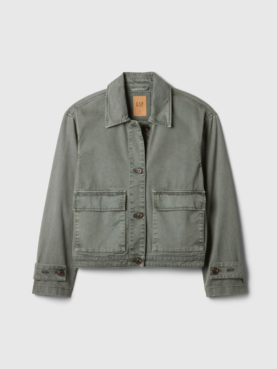Utility shacket in cotton_3