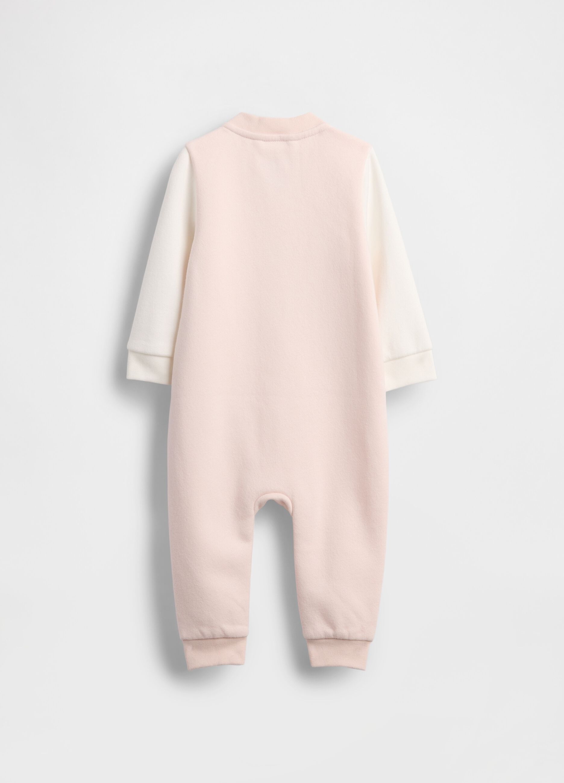 Unisex pink overalls with Disney embroidery