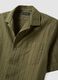 Green organic cotton bowling-collar shirt_5