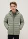 Regular fit boys' green lightweight jacket with hood_0