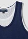 Tank top blu in misto viscosa regular fit_5