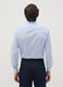 Camicia azzurra slim fit con colletto button down easy iron_2