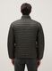 Green padded jacket with zip and regular fit_2