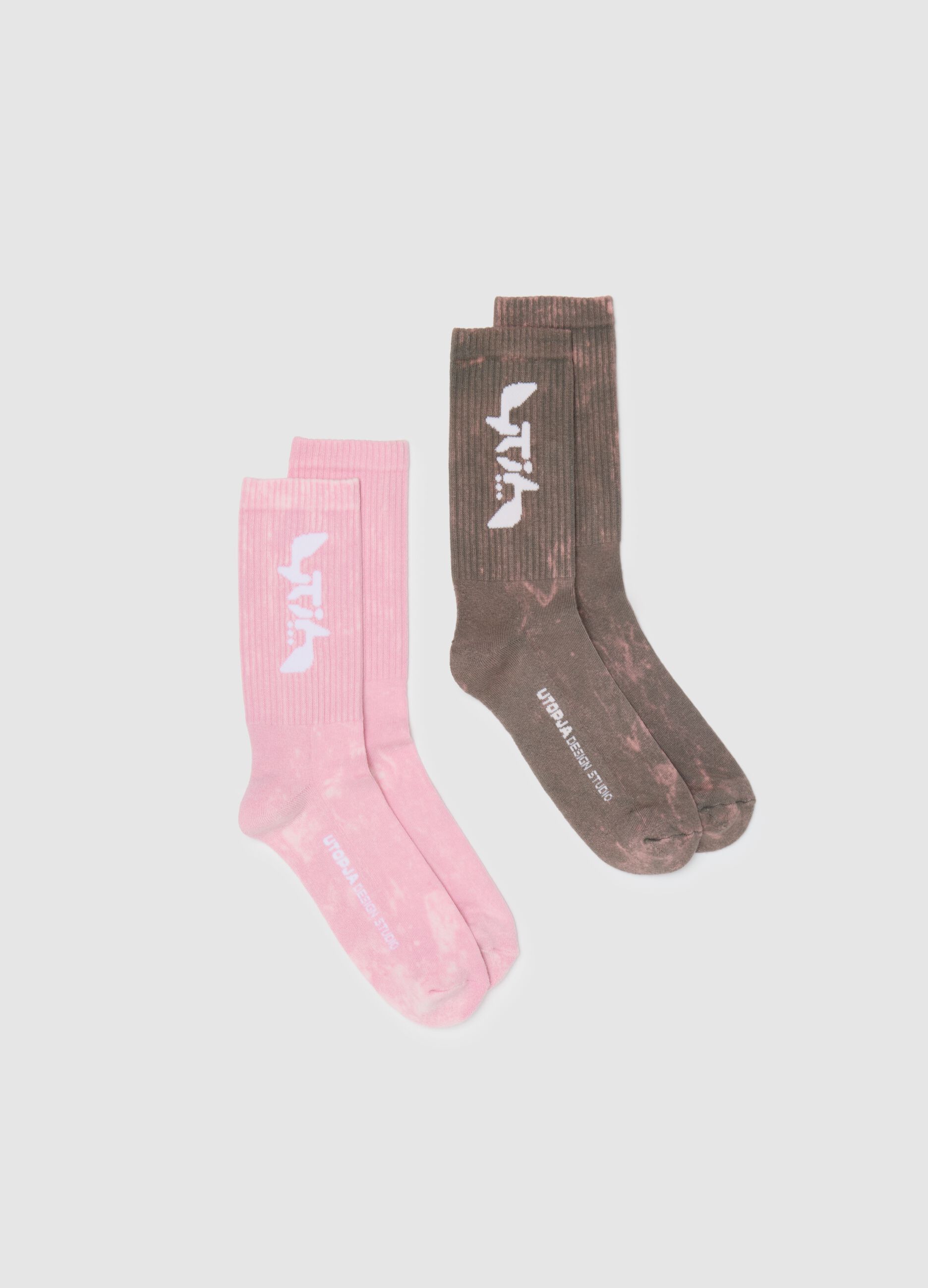 Vintage Grey & Pink Sock Pack