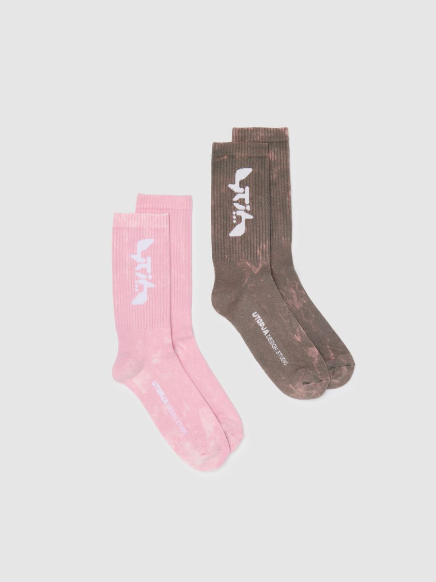 Vintage Grey & Pink Sock Pack_0