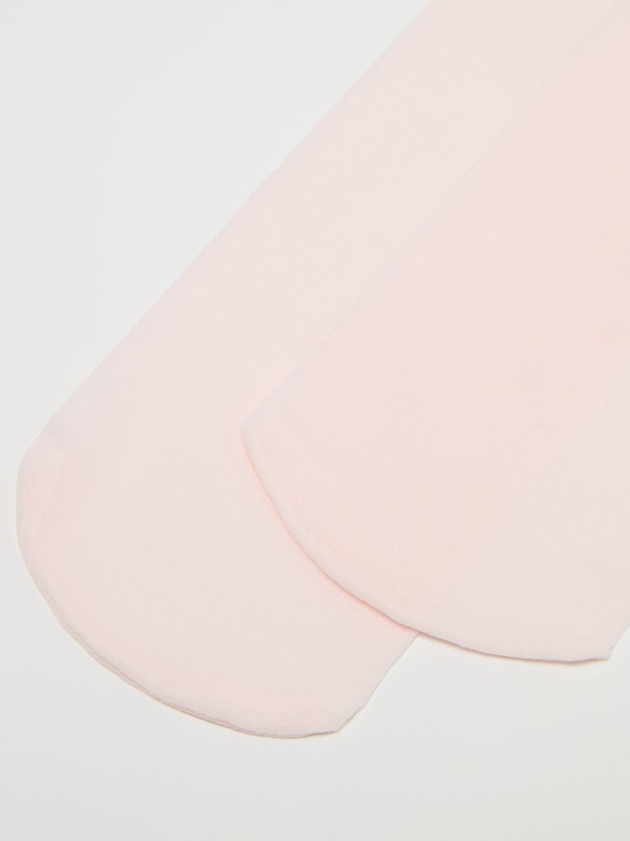 Bipack collant con disegno fiocchetti_1