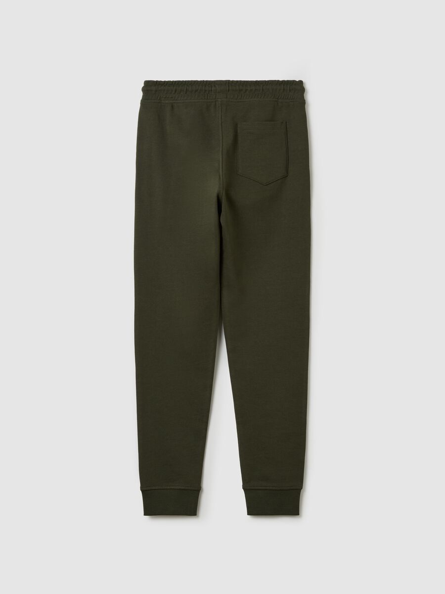 Slim-fit joggers with drawstring_4