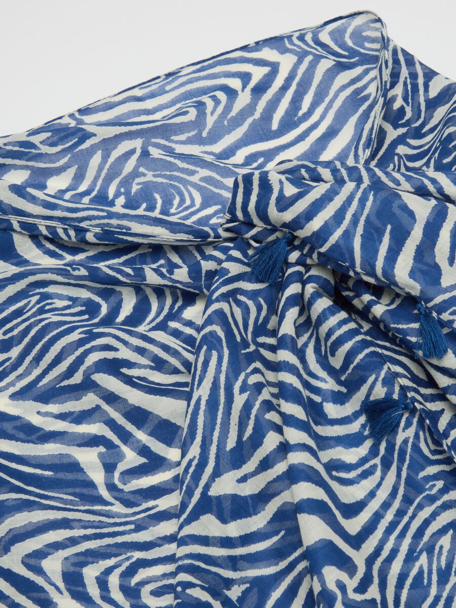 Animal Print Pareo in Pure Cotton_5