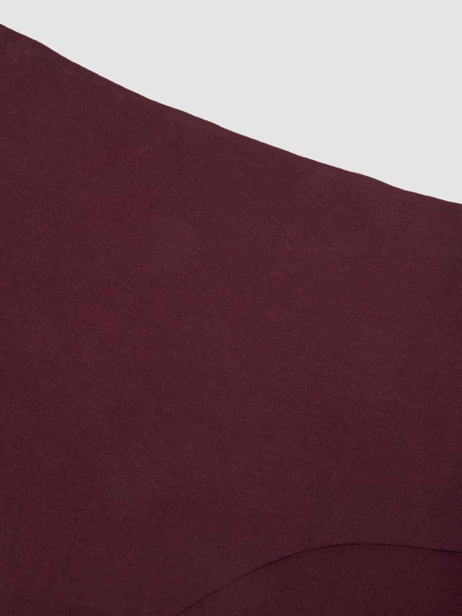 Slip viola a vita alta in cotone organico elasticizzato_5