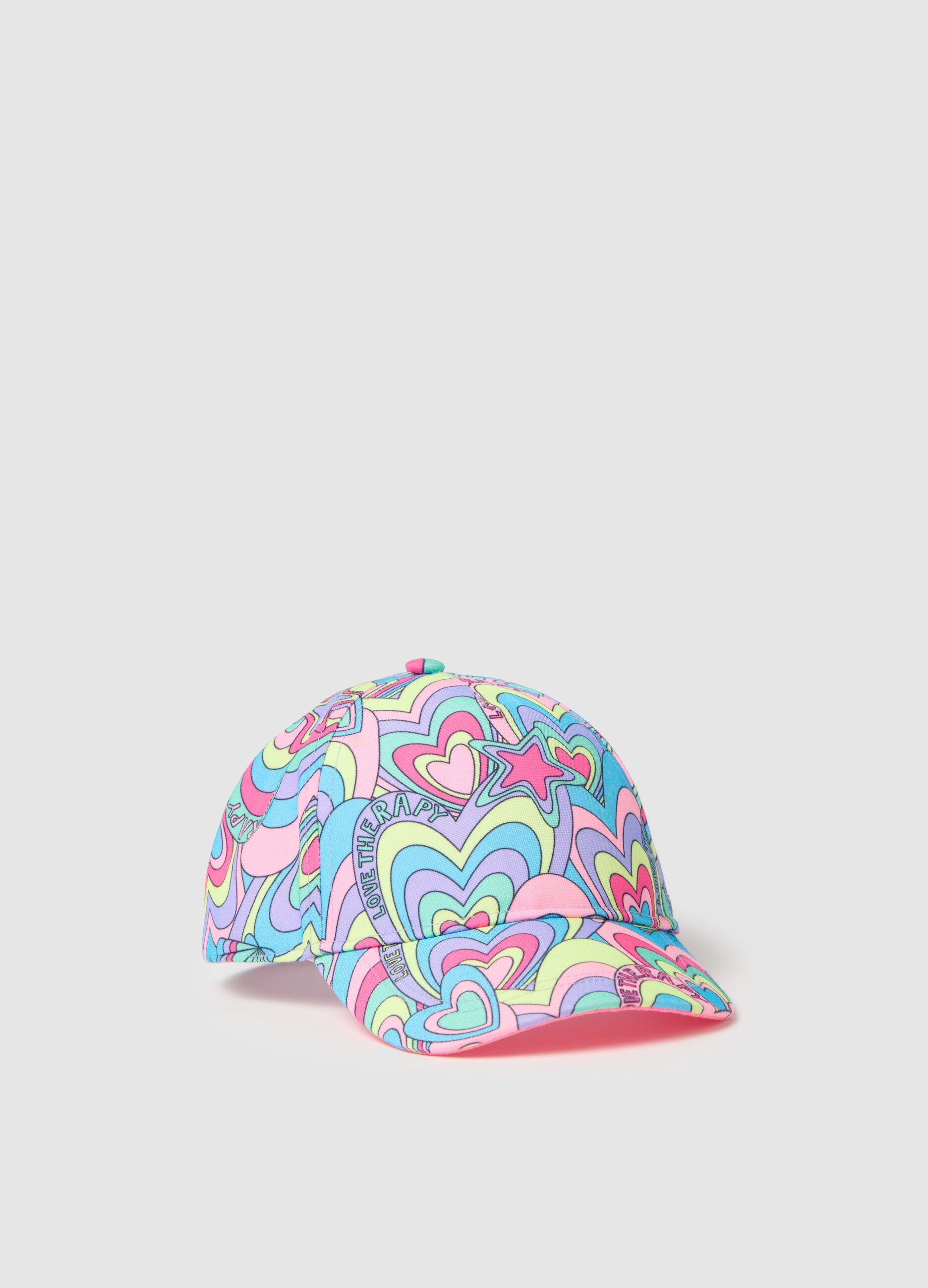 Multicolour cap with colourful print OVS Kids