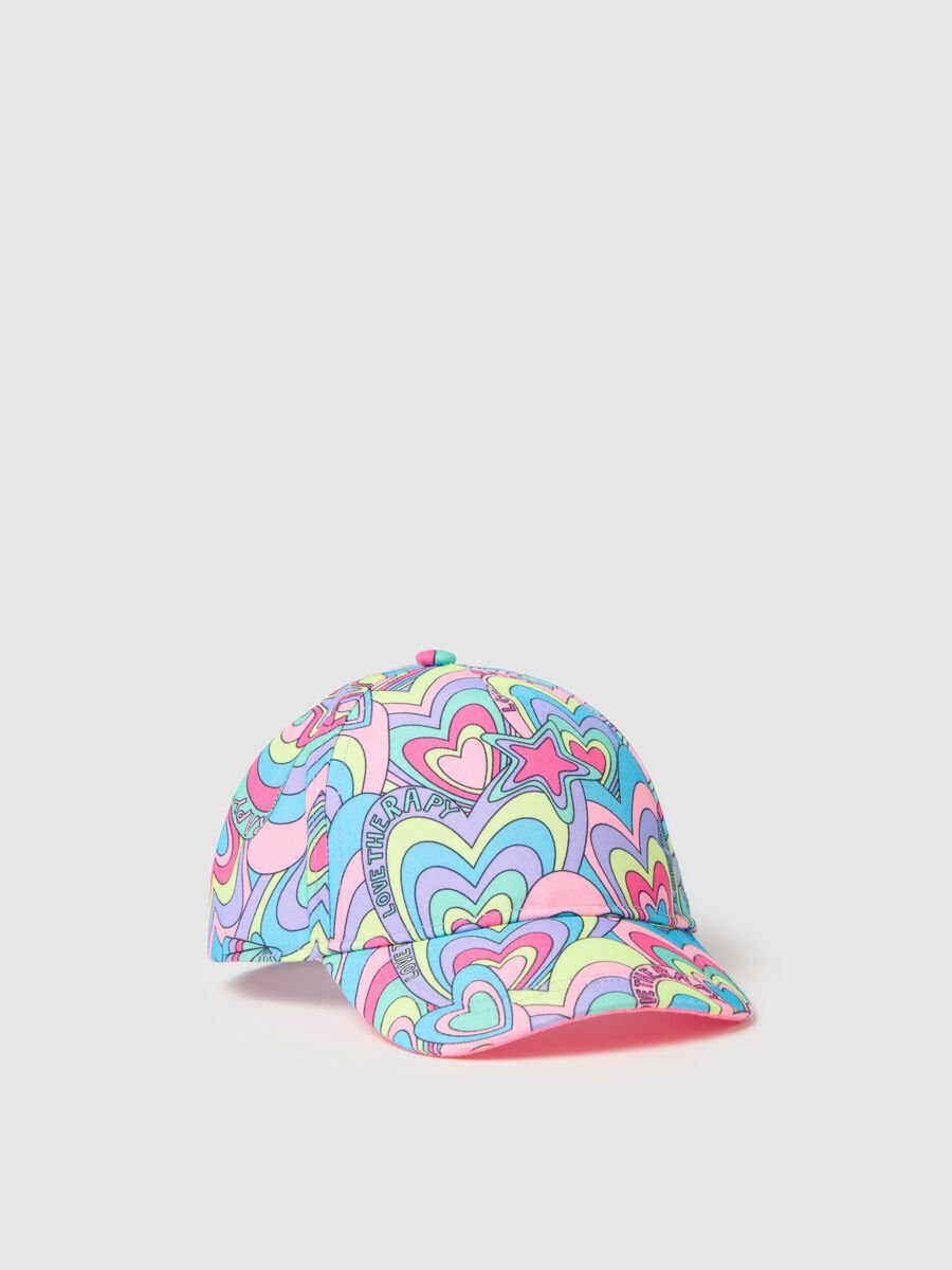 Multicolour cap with colourful print OVS Kids_0
